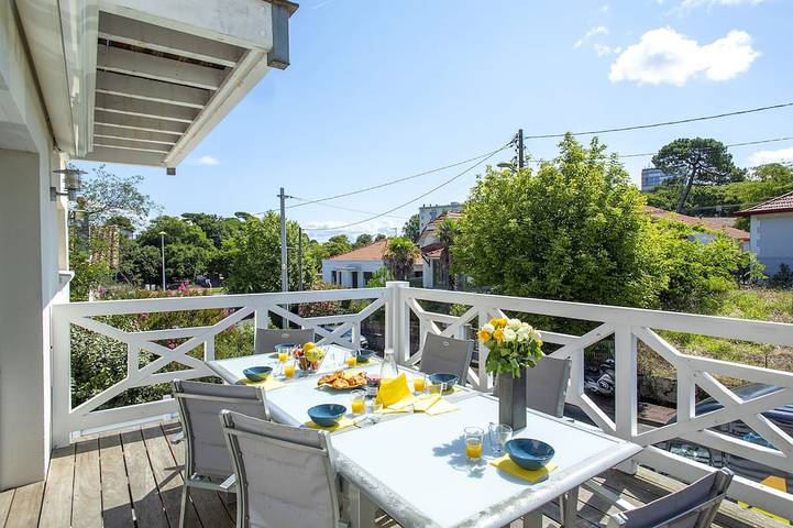 Maison de vacances pour 6 personnes, avec jardin et balcon