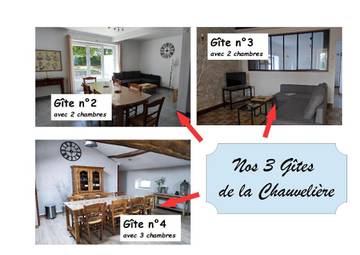 Gîte pour 4 personnes, avec jardin et terrasse à Mauléon
