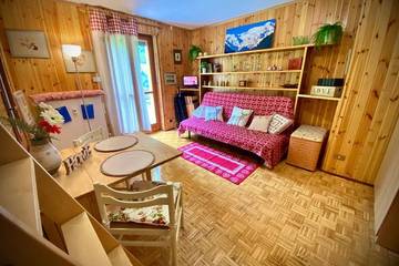 Gîte pour 4 personnes, avec terrasse et jacuzzi dans Gressoney-Saint-Jean