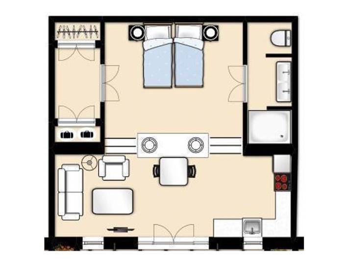 Gîte pour 2 personnes, avec jardin à Montbrun-les-Bains - 4