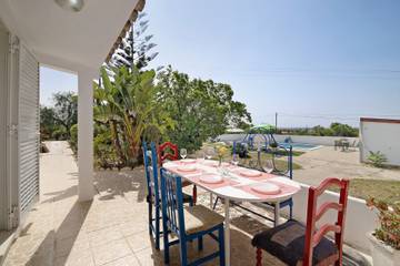 Ferienhaus mit Meerblick für 10 Personen, mit Garten an der Algarve