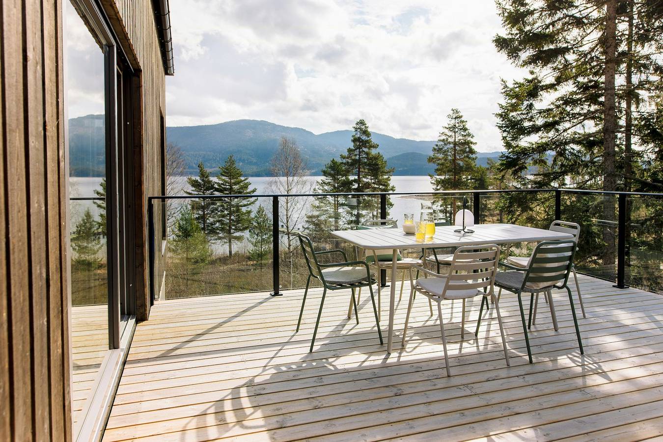 Designerhütte am Nisser See mit Aussicht und Sauna in Nissedal