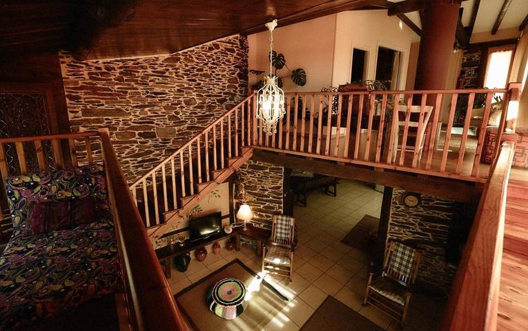 Casa rural para 10 personas, con jardín y vistas en Sober - 2