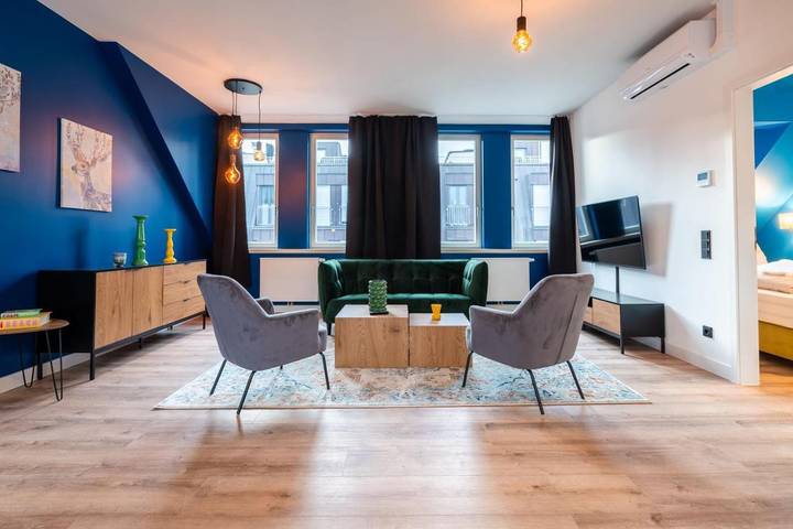 Ferienwohnung für 4 Personen, mit Terrasse in Leipzig