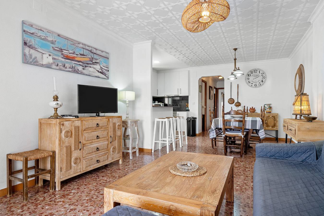 Appartement entier, Appartement de vacances "Ático Cesar Cataldo" près de la plage avec terrasse privée in Benicarló, Costa del Azahar