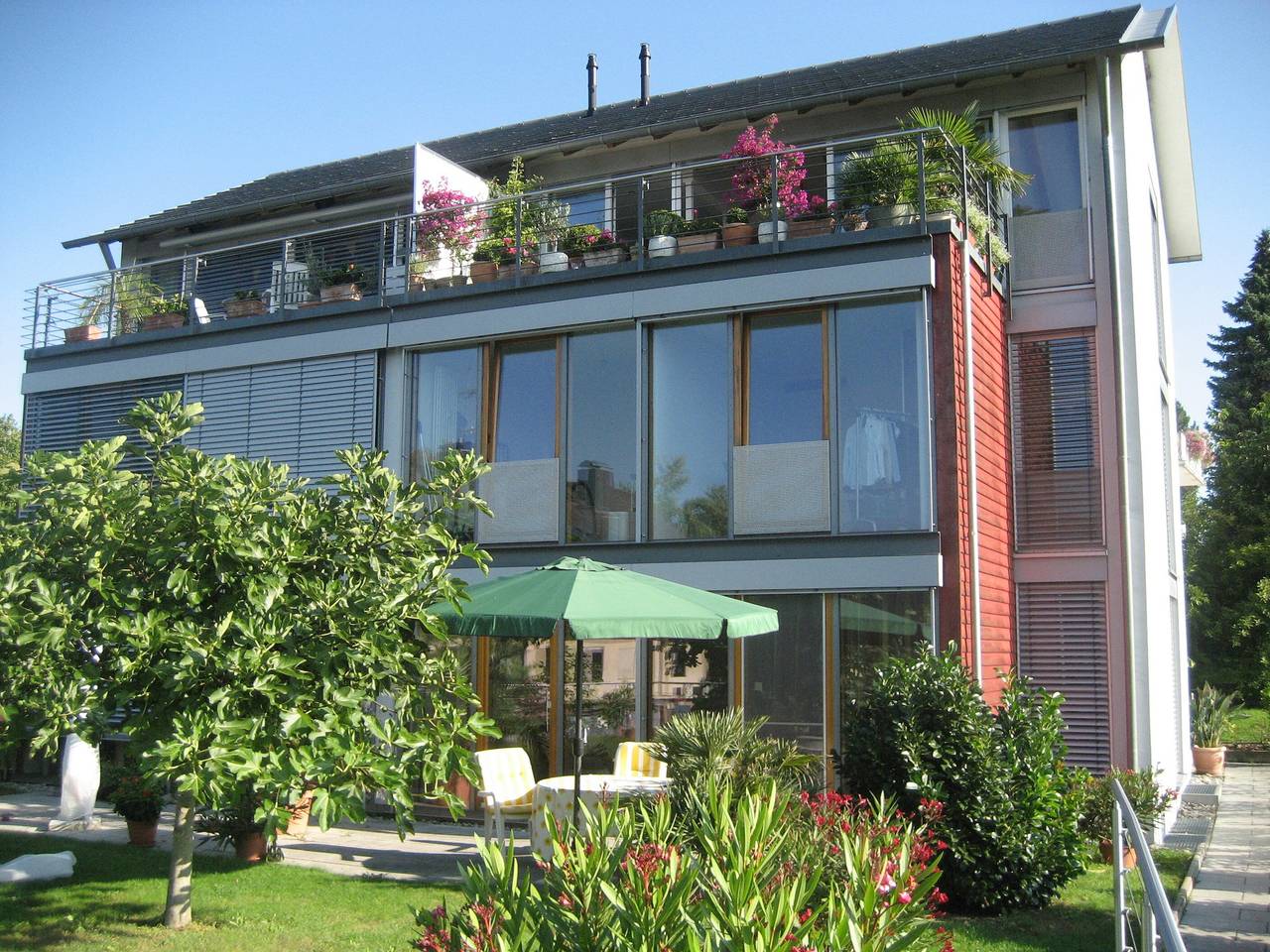 Ganze Wohnung, Apartment 'Ferienwohnung 1' mit Seeblick und Wlan in Reichenau, Untersee
