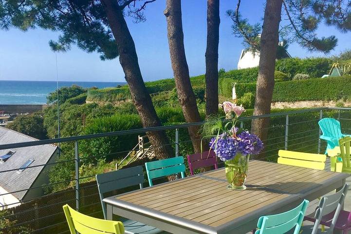 Maison de vacances pour 8 personnes, avec terrasse et jardin, animaux acceptés