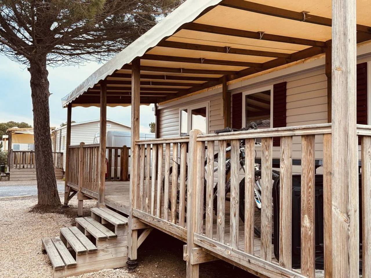 Mobilheim mit Klimaanlage - 6 Pers. in Canet-en-Roussillon, Côte d'Améthyste