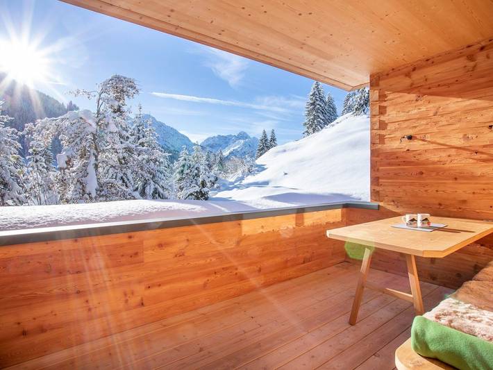 Ferienwohnung für 2 Personen, mit Ausblick und Balkon, kinderfreundlich im Kleinwalsertal - 2