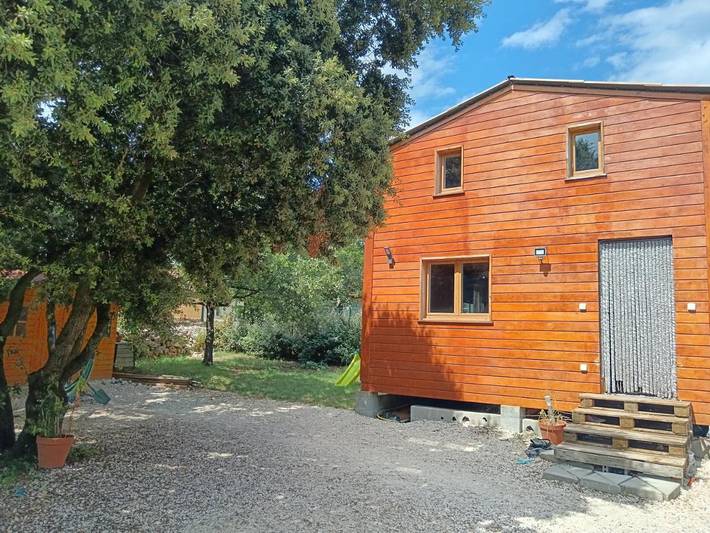 Chalet pour 4 personnes, avec Jardin