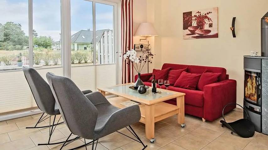 Ferienhaus für 4 Personen, mit Garten in Korswandt