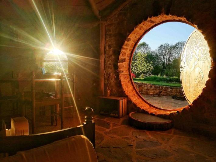 Maison de vacances pour 4 personnes, avec Terrasse ainsi que Jardin et Vue
