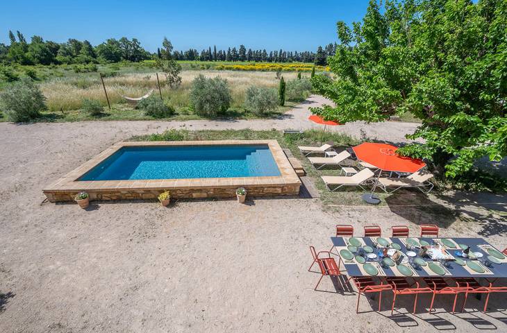 Villa pour 10 personnes, avec Jacuzzi ainsi que Jardin et Piscine