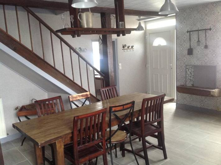 Location de vacances pour 10 personnes, avec terrasse à La Forêt-Auvray - 4