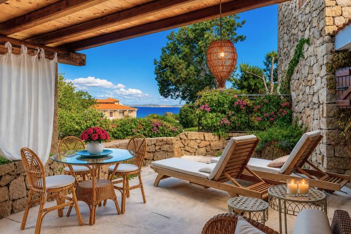 Villa per 4 persone, con Terrazza a Baia Sardinia