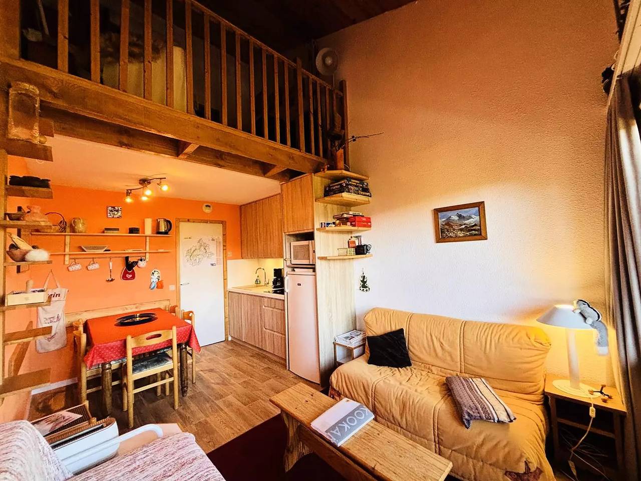 Appartement entier, Duplex pour 6/7 personnes de 42m² in La Plagne, Bellentre