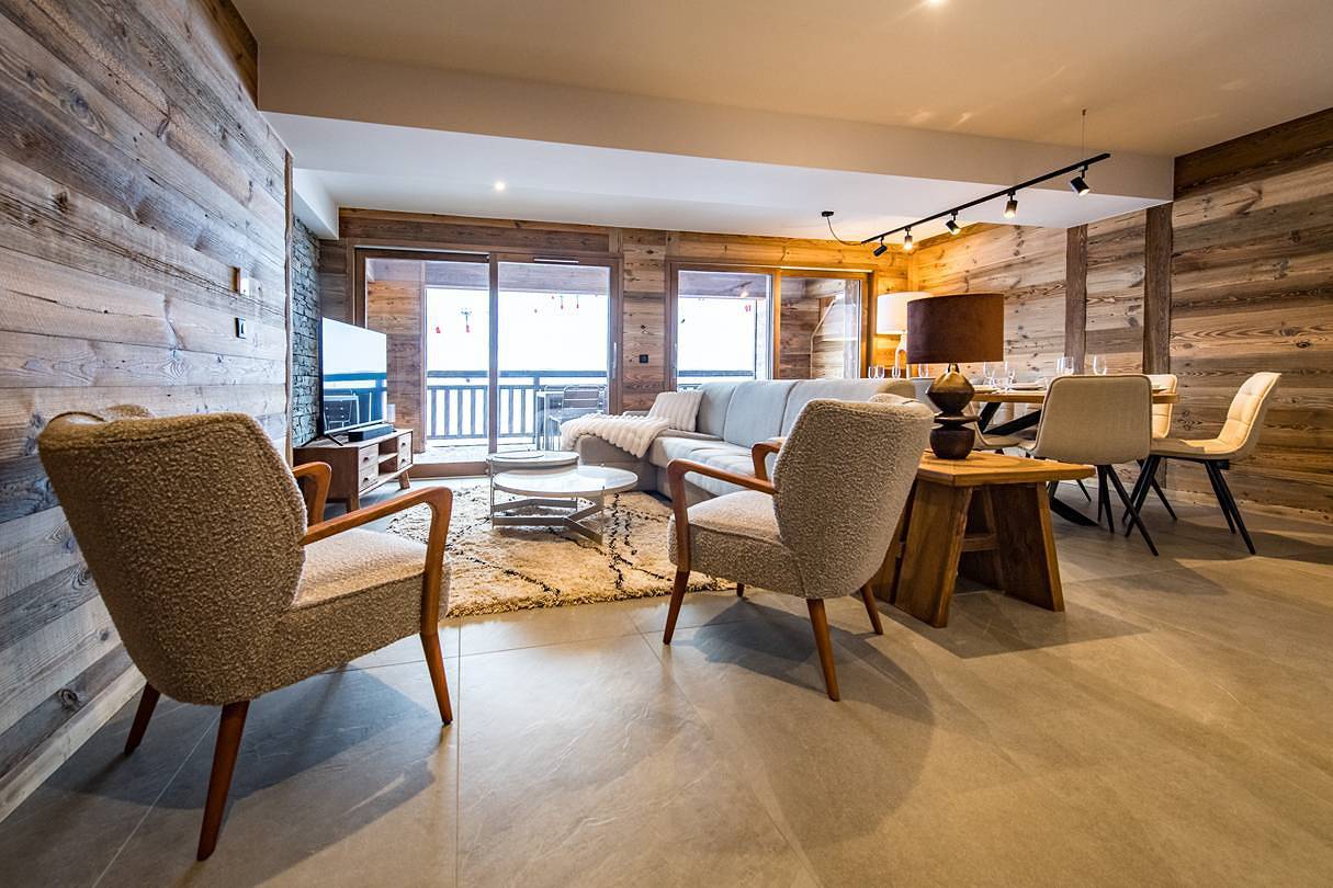 Appartement de vacances entier, Appartement 8 personnes dans une résidence neuve sur le front de neige in La Toussuire, Fontcouverte-la-Toussuire