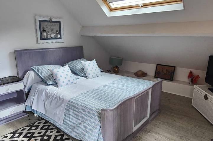 Chambre d’hôte pour 5 personnes, avec Jardin