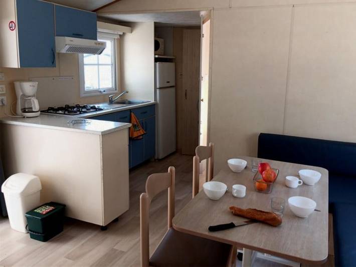 Camping La Prévoté - Mobilheim 4 personen - 2 Zimmer 4 pers Classique in Saint-Hilaire-de-Riez, Loire-Tal