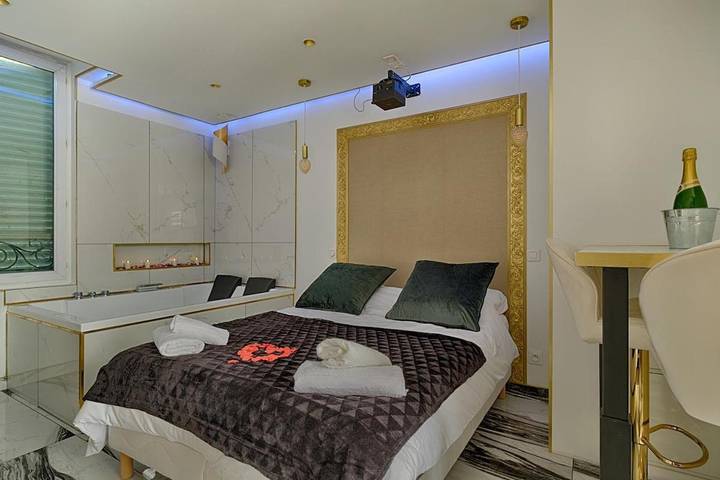 Appartement de vacances pour 2 personnes, avec jacuzzi