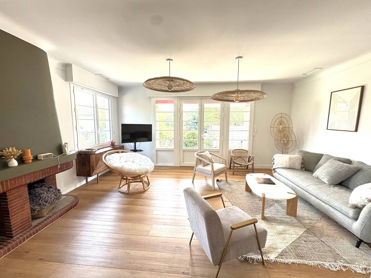 Casa Basco-Landesa cerca del puerto, 8 plazas, moderna y renovada in La Teste-de-Buch, Region de Arcachon