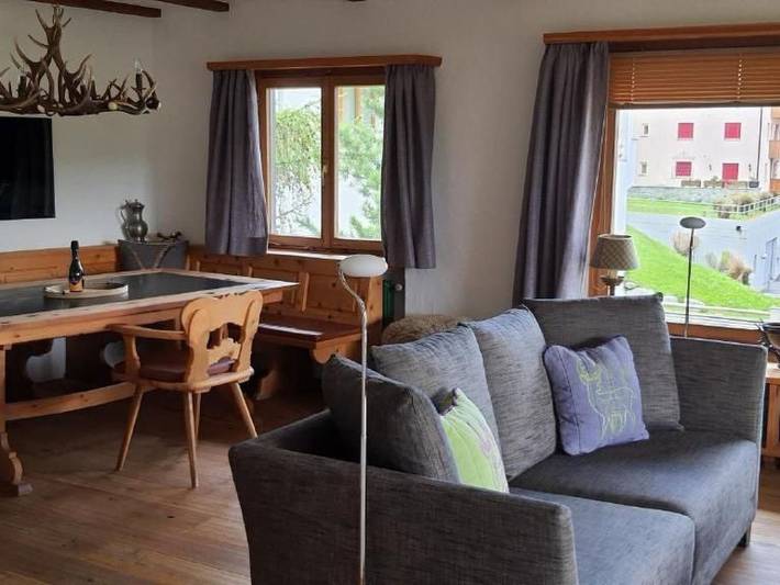 Ganze Wohnung, Chesa Furtüna in Pontresina, Sankt Moritz
