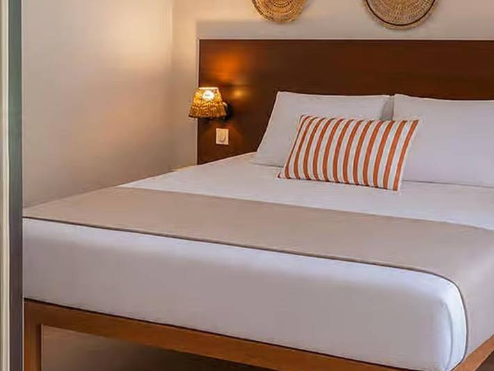 Club Belambra Golfe de Lozari - Bungalow 4 personas - Clásica Bung Duplex, 2 habitaciones, 4 personas, terraza, aire acondicionado in Losari, Belgodère