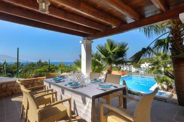 Ferienhaus in Sant Josep de sa Talaia, Ibiza Süden für 8 