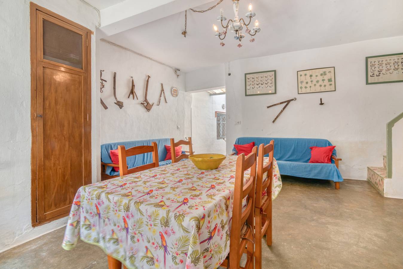 Casa rural 'Miramar' con terraza privada, Wi-Fi y aire acondicionado in Miramar, Costa de Valencia