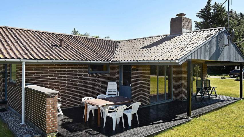 Ferienhaus für 4 Personen, mit Terrasse in Filsø See