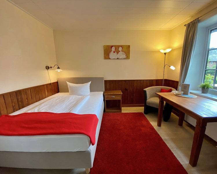 Hotel Ekke Nekkepenn - Einzelzimmer in Nebel, Amrum