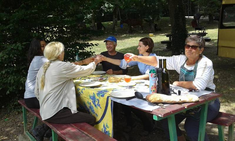 Location de vacances pour 4 personnes, avec Balcon et Terrasse ainsi que Jardin et Vue à Pailloles