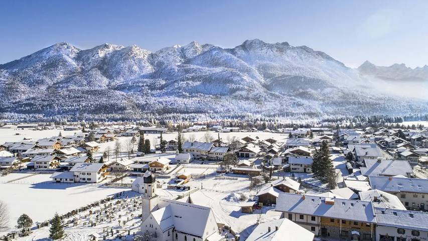 Ferienwohnung für 2 Personen, mit Terrasse in Wallgau - 4