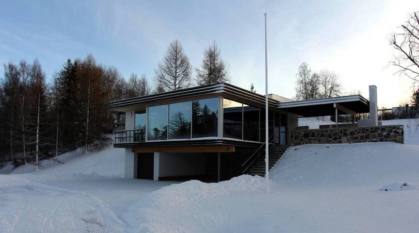 Location de vacances pour 6 personnes, avec terrasse ainsi que sauna et vue dans Otepaa