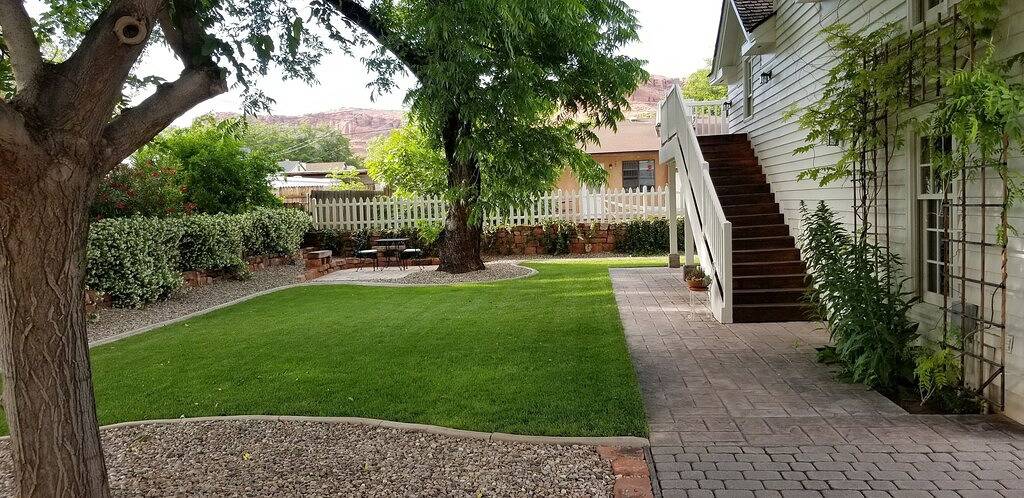 Das Häuschen über dem Wagenhaus in St. George, Zion Nationalpark
