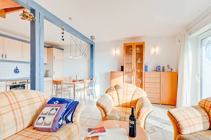 Ferienhaus für 4 Personen, mit Balkon und Terrasse sowie Garten am Achterwasser - 4