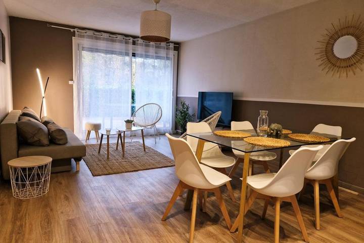 Appartement de vacances pour 6 personnes, avec Balcon et Terrasse