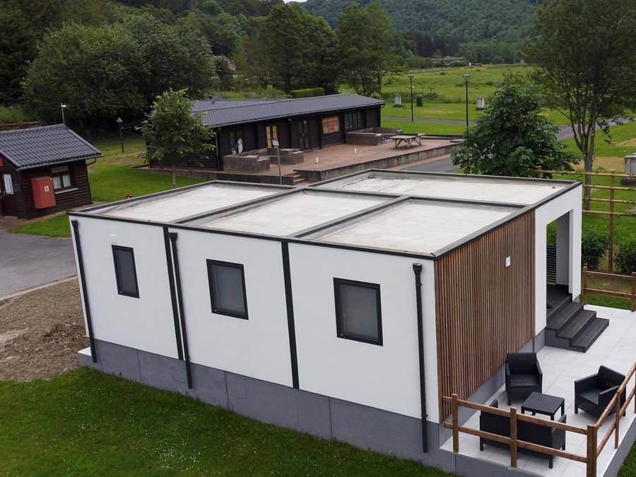 Camping La Roche - Lodge 4 persons - Éco Lodge 4 personnes Mobilina in La Roche-en-Ardenne, Luxembourg (Belgium)