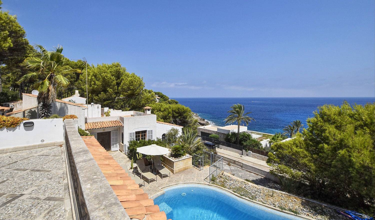 Villa 'Ratjada' mit Meerblick, Wlan und Klimaanlage in Cala Provencal, Capdepera