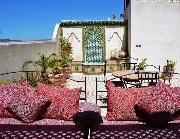 Riad para 12 personas, con terraza - 1