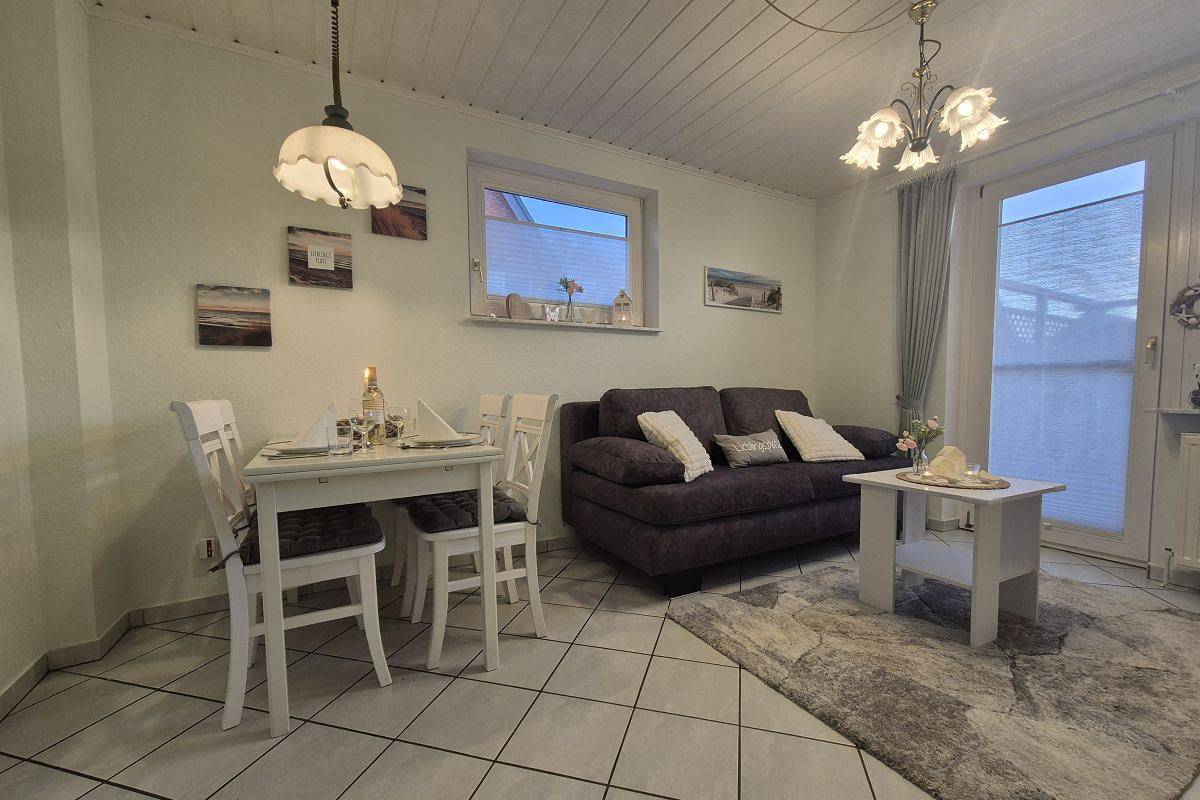 Ganze Ferienwohnung, Ferienwohnungen Fürchtenicht - Ferienwohnung-2-Räume-Hattstedt - 02 in Hattstedt, Nordfriesland