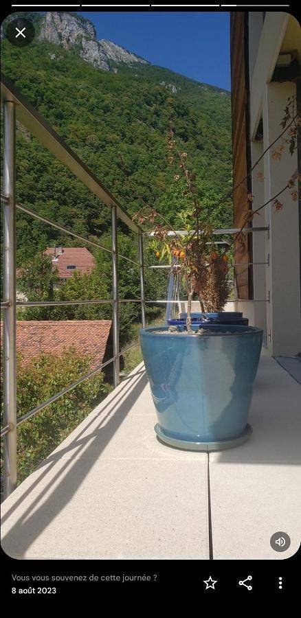 Chambre d’hôte pour 5 personnes, avec jardin et vue dans l' Isère - 2