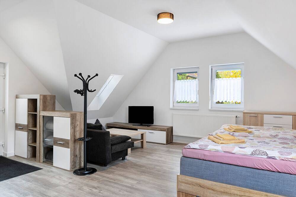 Ganze Wohnung, Studio 'Vorder Rhön Haus 21a' mit Wlan in Petersberg, Rhön-Hessen