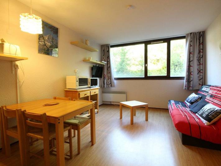 Studio voor 4 personen, met terras in Flaine