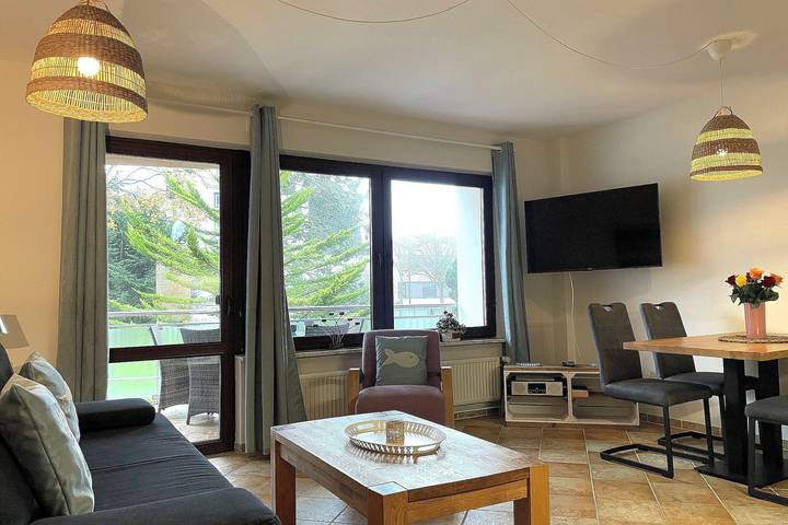 Ferienwohnung für 4 Personen, mit Pool und Sauna sowie Balkon, kinderfreundlich - 1