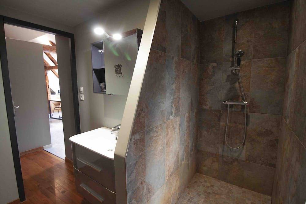 Apartamento entero, Loft-Firma-Baño privado con ducha-Vista al patio in Colmar, Región de Colmar