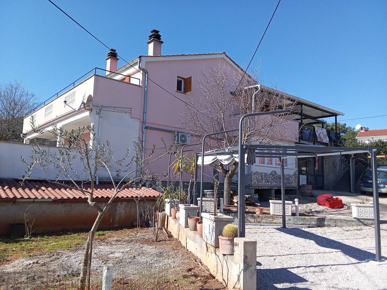 Room with terrace and sea view Vrh, Krk S-24028-b in Krk Town, Krk