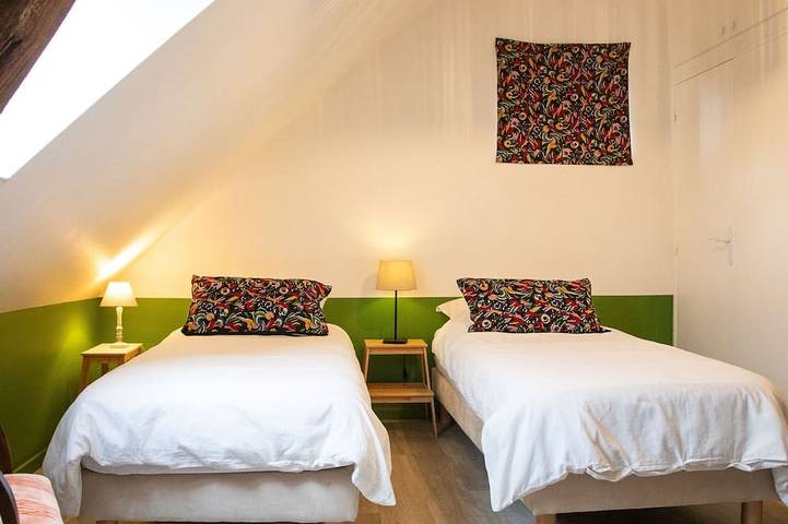 Gîte pour 6 personnes, avec terrasse, animaux acceptés à Mareil-sur-Loir - 2