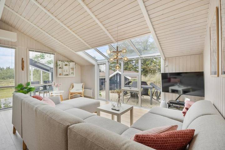 6-Personen-Ferienhaus auf Naturgrundstück in Skodbjerge, Haurvig