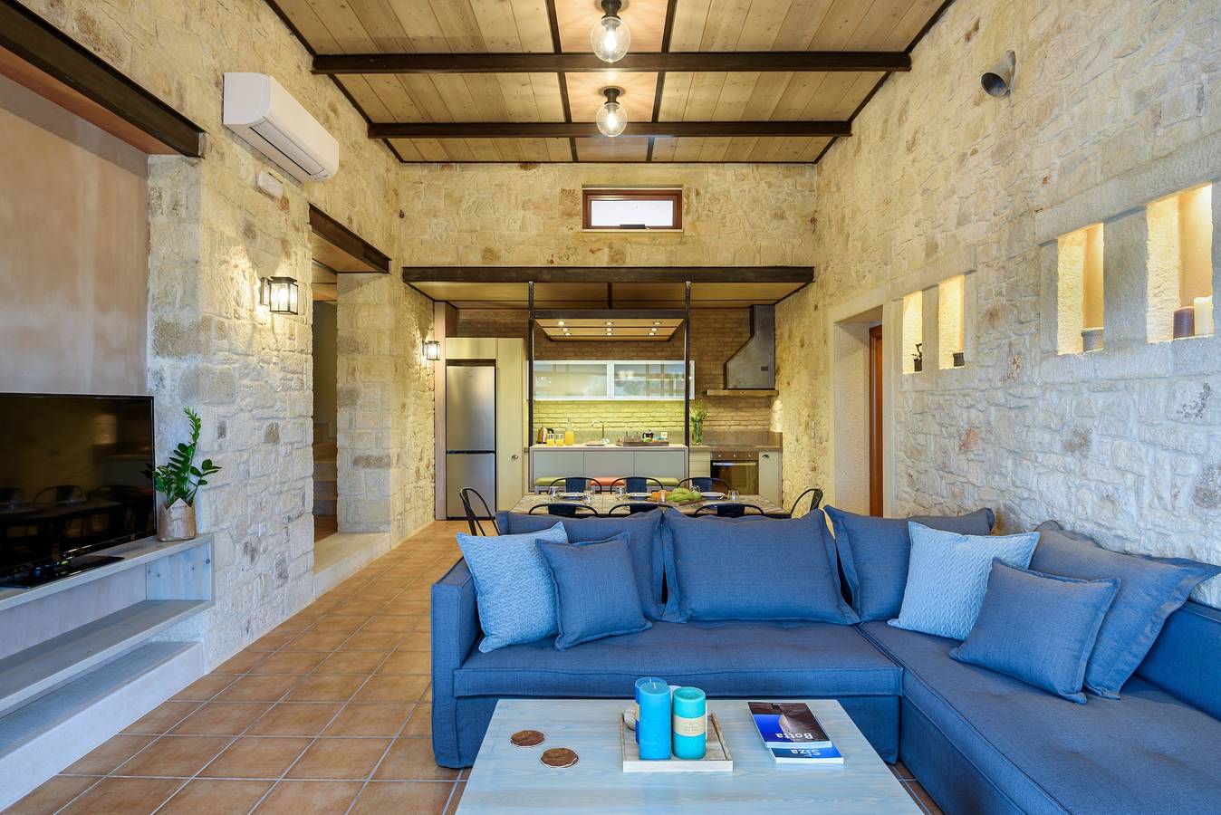 Villa for 8 personer med hage in Agia (Chania), Chaniaregionen